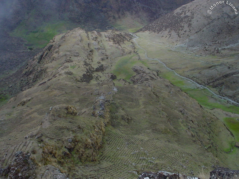 Pampayaku y Ranraqucha desde Torre urqu