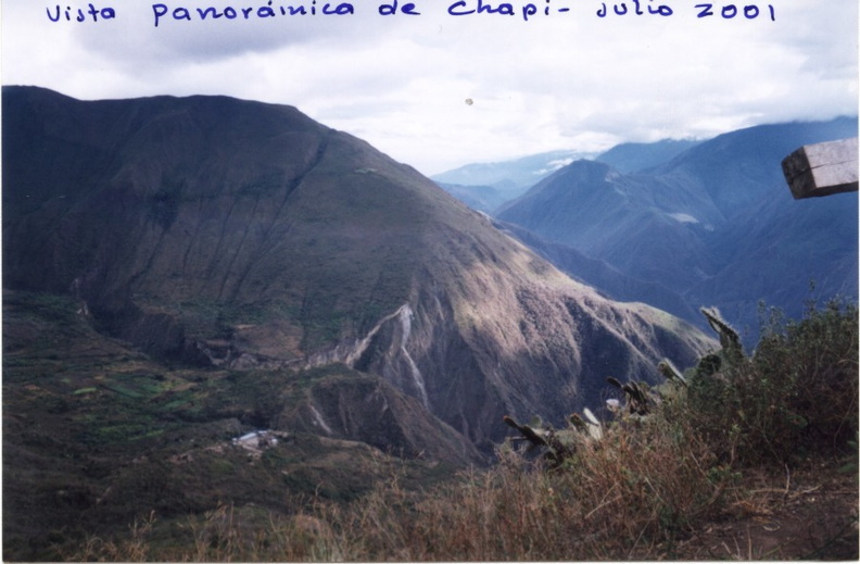Vista panorámica de Belen de Chapi (2001)