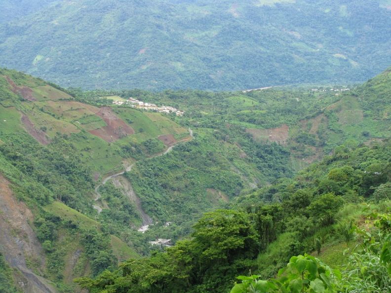 Vista panorámica de Cuculipampa (distrito de Anco)